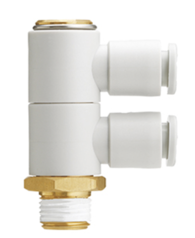 DEPOZIT - SMC - KQVD08-01S, DOUBLE BANJO 8mm-R1/8