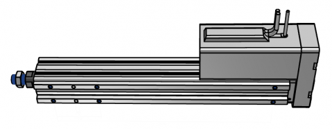 TIJA - SMC - LEY40LA-250WM-R3, ELECTRIC ACTUATOR ROD TYPE