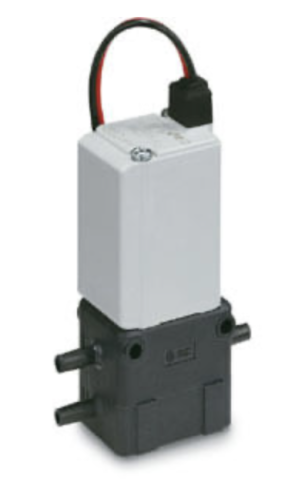 SOLENOID - SMC - LVMK207-5K-10, 2/3 PORT MEDIA SEPARATED VALVE
