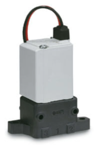 SOLENOID - SMC - LVMK23-5J-10, 2/3 PORT MEDIA SEPARATED VALVE