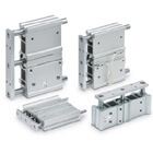 PNEUMATICA - SMC - MGPA32-50, COMPACT GUIDE CYLINDER