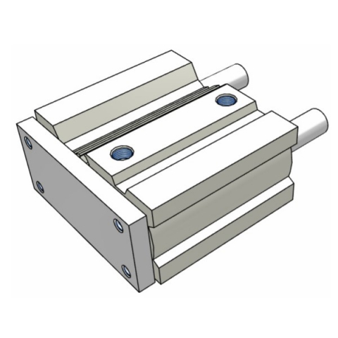 PNEUMATICA - SMC - MGQM50-25, CILINDRU COMPACT GHIDAT
