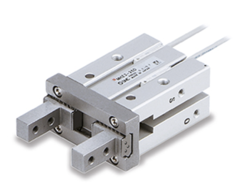 GRIPPERE - SMC - MHZ2-10SN, AIR GRIPPER Ø10, 2 FINGERS, PARALLEL STYLE, SINGLE ACTING