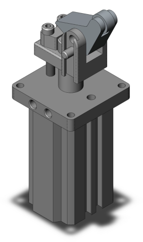 DEPOZIT - SMC - RSH20-15DM-D, HEAVY DUTY STOPPER CYLINDER