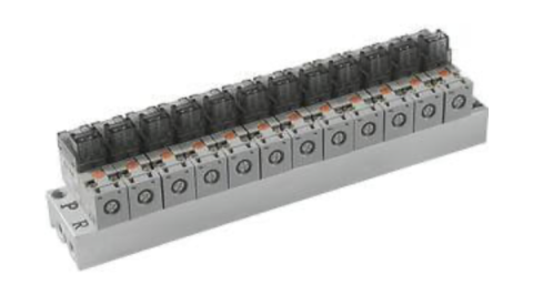 SERIA SY - SMC - SS3Y1-S41-03-M5-Q, MANIFOLD BASE