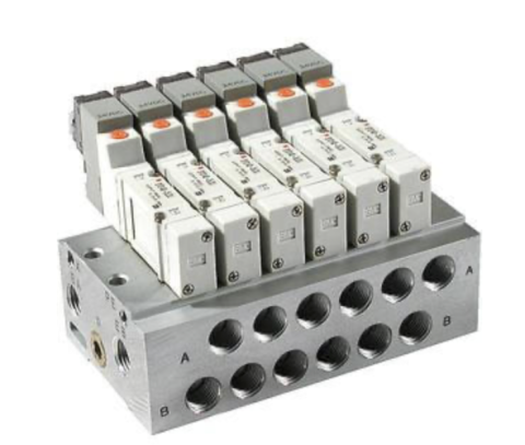 DEPOZIT - SMC - SS5Y3-41-04-C4F, MANIFOLD BASE