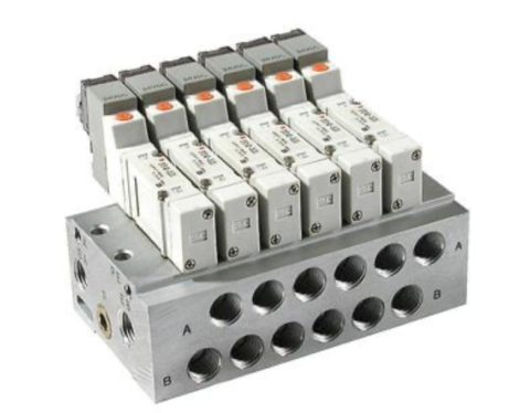 DEPOZIT - SMC - SS5Y3-42-06-C6F, MANIFOLD BASE