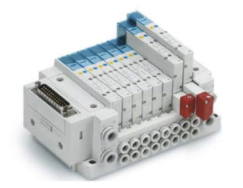 SERIA SY - SMC - SS5Y5-10F1-05B-C6, MANIFOLD BASE