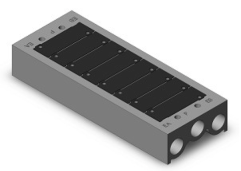SERIA SY - SMC - SS5Y5-20-18-00F-Q, MANIFOLD BASE