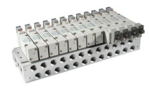 SERIA SY - SMC - SS5Y7-42-06-C10F-Q, MANIFOLD BASE