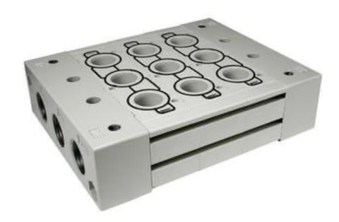 SERIA SY - SMC - SS5Y9-23-07-00F-Q, MANIFOLD BASE