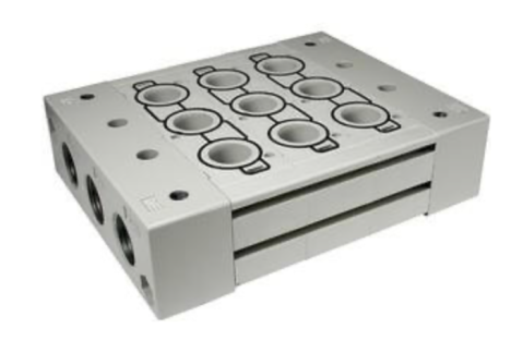 SERIA SY - SMC - SS5Y9-23-09-00F-Q, MANIFOLD BASE