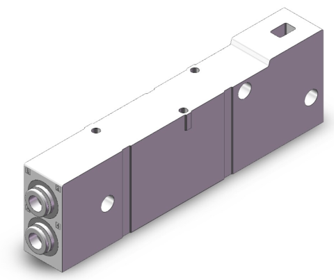 DEPOZIT - SMC - SV4000-50-2A-C8, MANIFOLD BLOCK ASSY