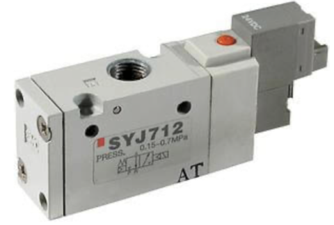 SERIA SY - SMC - SYJ712M-5LOU-01F-Q, 3 PORT SOLENOID VALVE
