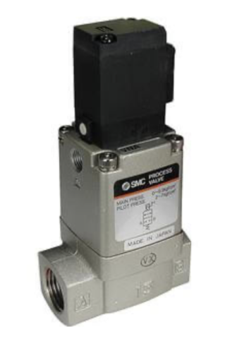 SOLENOID - SMC - VNA111A-10A-5D-B-Q, 2 PORT PROCESS VALVE