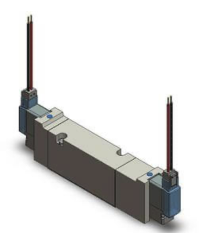 SERIA VQ - SMC - VQZ1250-5LO-Q, SOLENOID VALVE