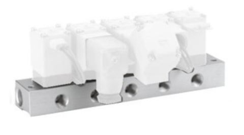 SERIA VX - SMC - VVX210B04, MANIFOLD BASE