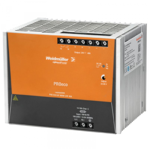 SURSE DE ALIMENTARE - WEIDMUELLER - 1469560000 , PRO ECO 3 960W 24V 40 A