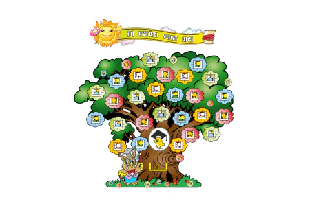 Стенд Я сегодня здесь. [1]