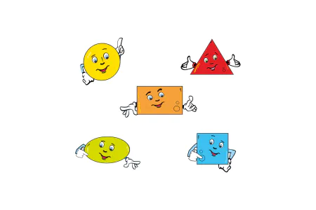 Panou setul Figuri geometrice [1]