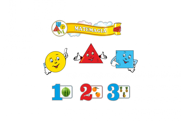 Набор для оформления группы. Стенд Математика [1]