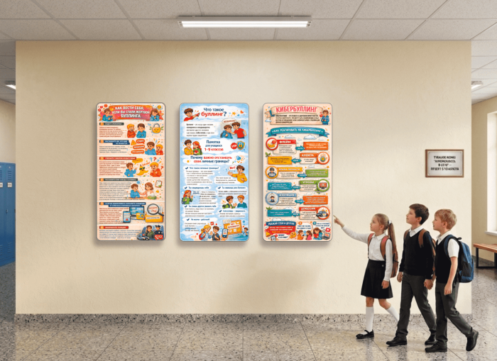 Set panouri informative „Bullying” – Educație și prevenire [2]