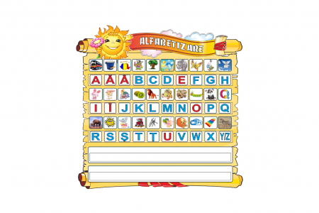 Gradinita - Panou Alfabetizarea