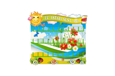 Gradinita - Panou Eu sunt aici