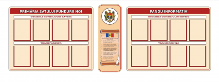 Școala și liceul - Panou informativ oficial destinat administrației publice locale