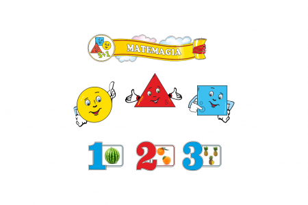 Gradinita - Panou setul Matemagia