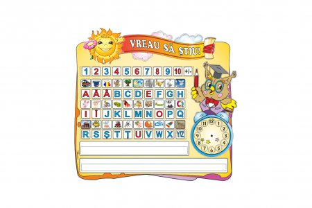 Gradinita - Panou Vreau să știu