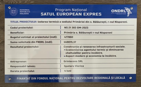 Panou informativ Satul European Editia 2 proiect infrastructura [1]