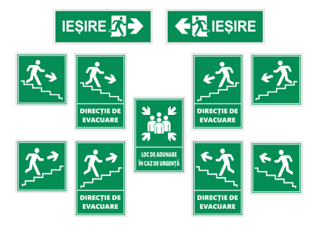 Panouri exterioare - Set de panouri de evacuare