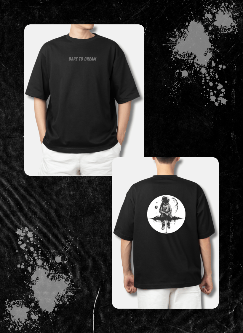 Dare to Dream - Black Tee