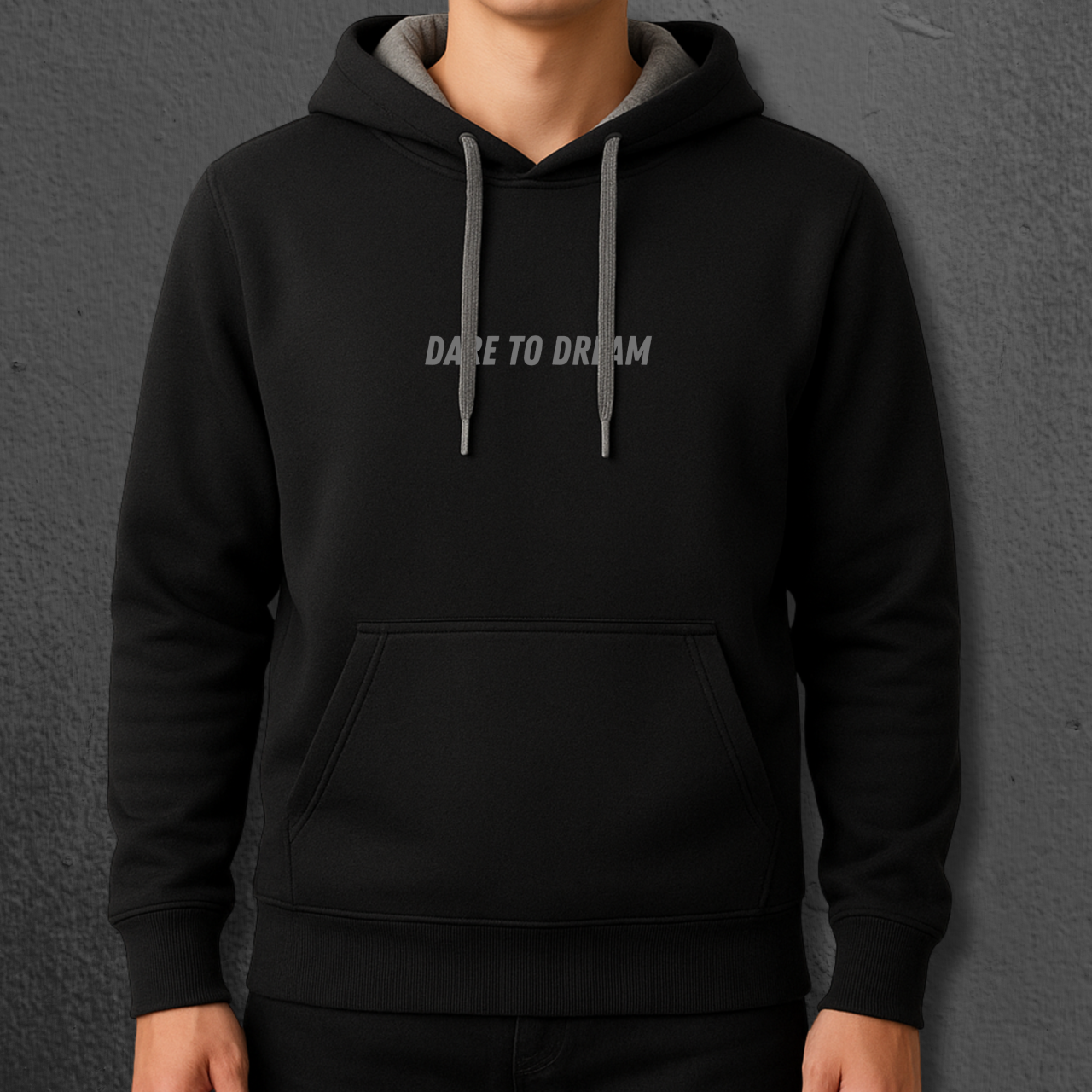 Hanorac “Dare to Dream” – Negru [2]