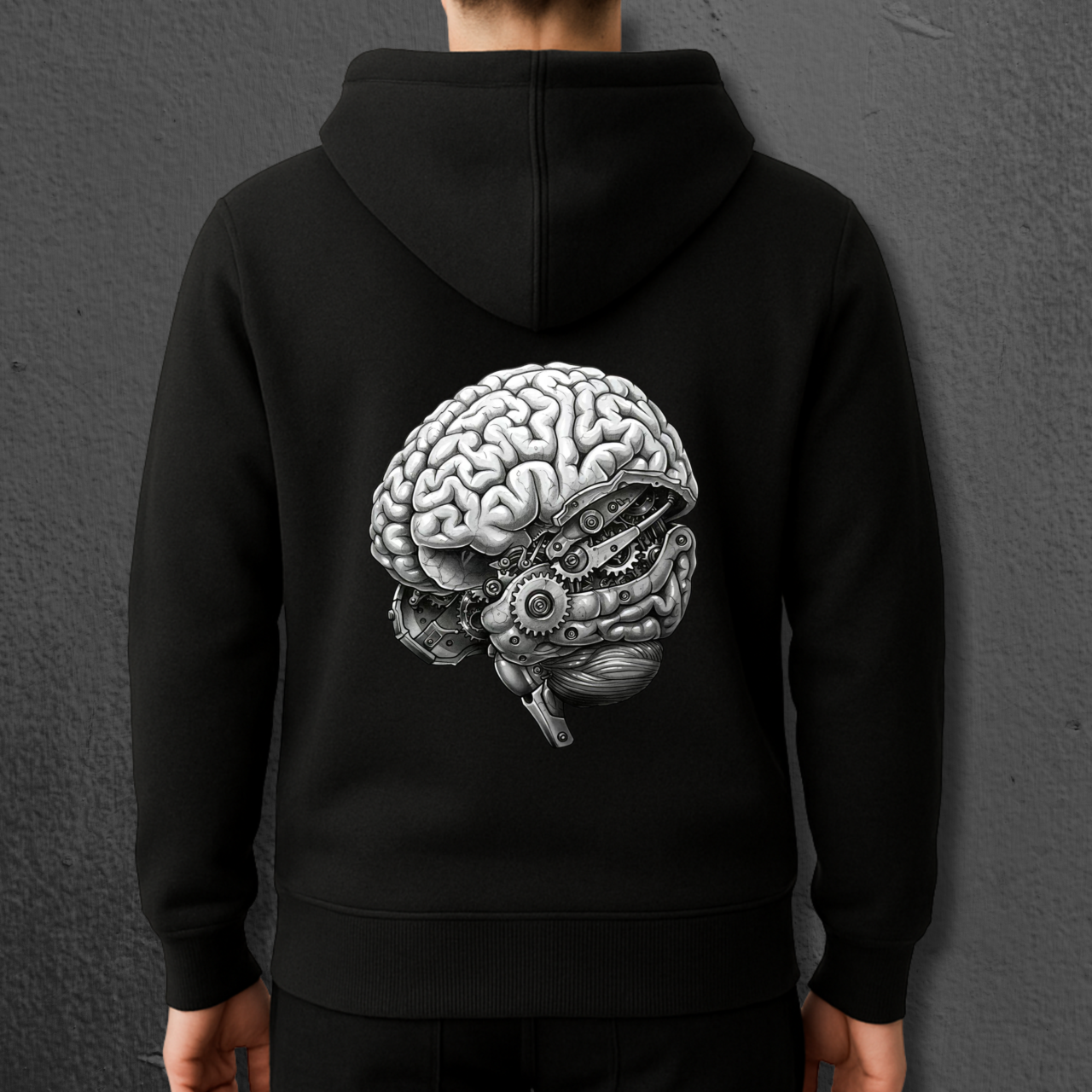 Hanorac “The Future is Ours” – Negru [3]