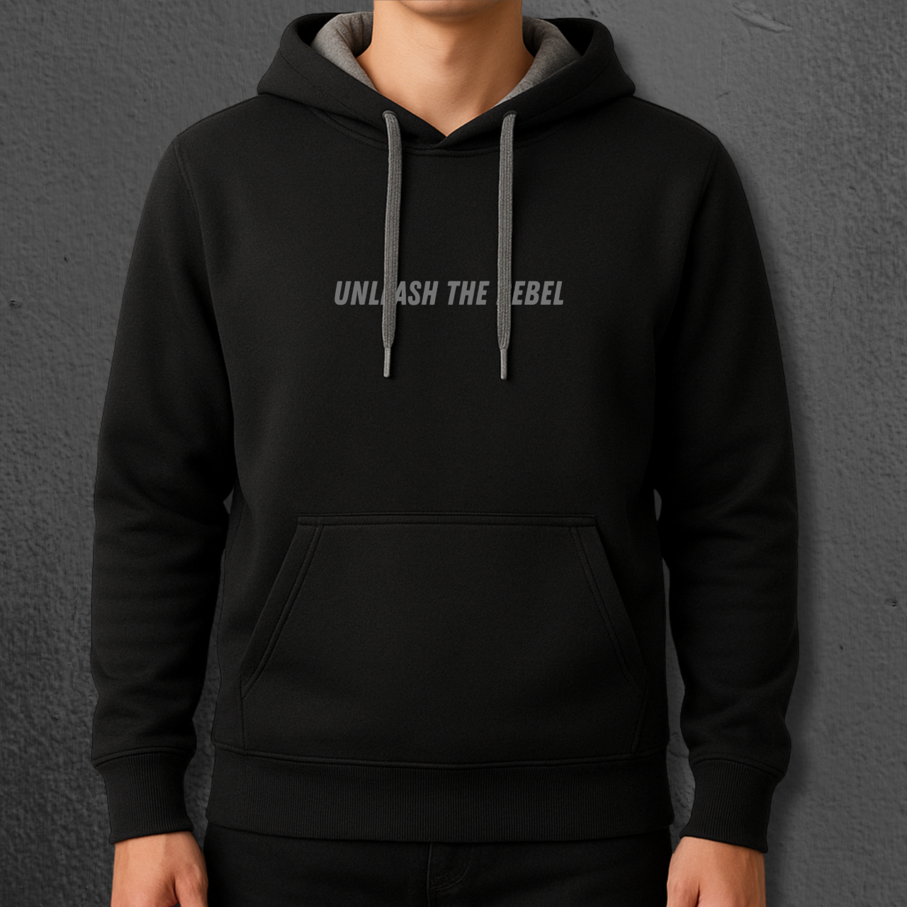 Hanorac “Unleash the Rebel” – Negru [2]