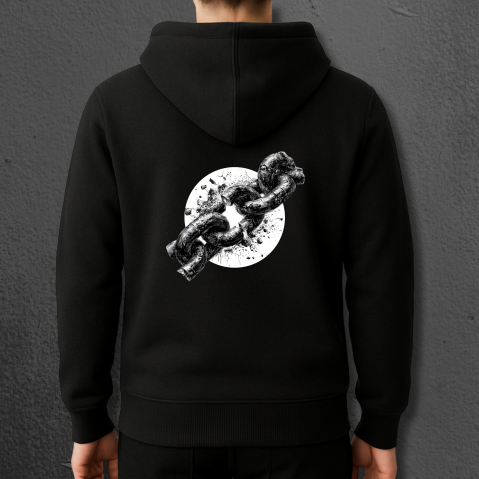 Hanorac “Unleash the Rebel” – Negru [2]