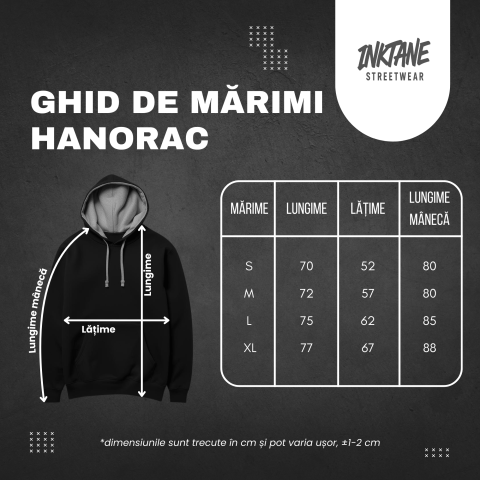 Hanorac “Unleash the Rebel” – Negru [3]