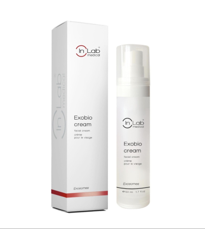 Rutină de îngrijire a tenului (skincare) completă, alcătuită din linia noastră pe bază de exozomi „EXOBIO”. [1]