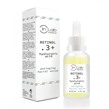 SERURI - Ser concentrat cu retinol 0.3% + acid hialuronic antiimbatranire, 30 ml