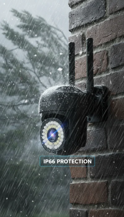 Camera de Supraveghere Innova WIFI, 36 LED-uri, HD, Viziune Nocturna cu Infrarosu si Protectie IP66 [8]