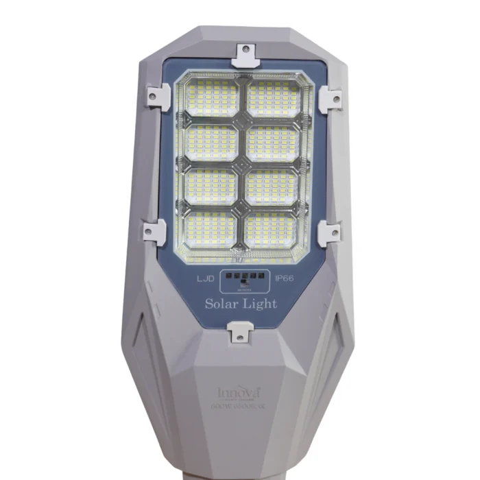 Lampa solara Aurum by Innova 600W cu panou separat, IP66, telecomanda si kit complet de instalare [6]