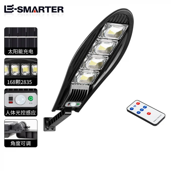 Lampa Solara Cobra 168 Led , Ip66 , Senzor de Lumina + Senzor de Miscare [4]