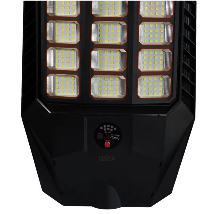 Lampa Solara Stradala 600W Innova Smart Home Genesis, senzor miscare si lumina, IP66, telecomanda, kit instalare inclus, 3 ani garantie [5]