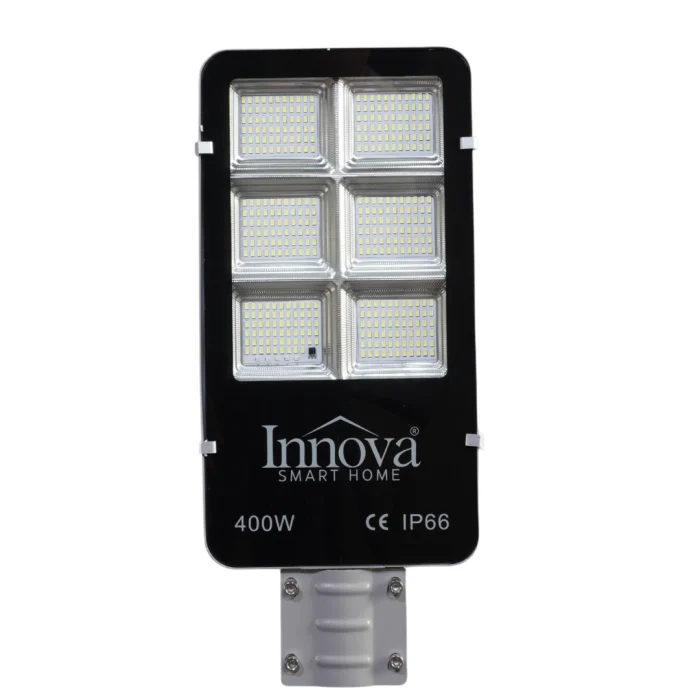 Lampa solara stradala INNOVA 400W cu senzor de lumina si panou separat, IP66 [5]