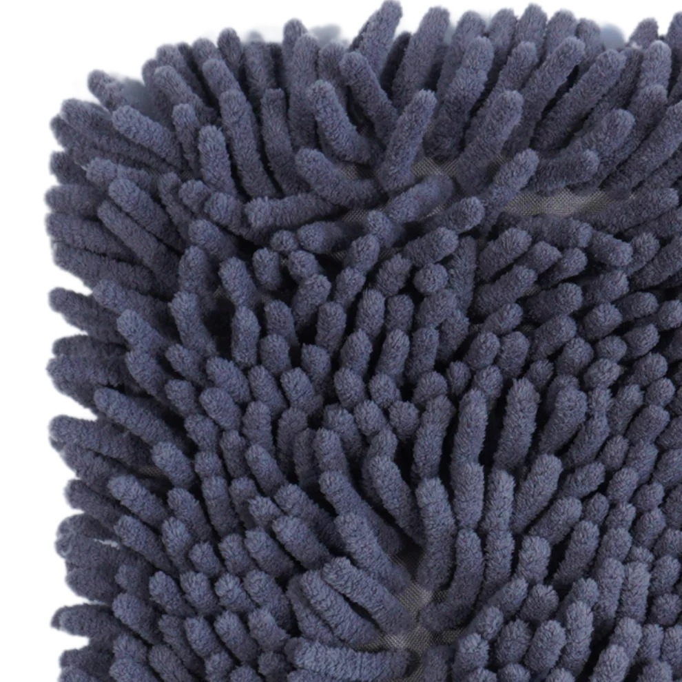 Mănușă Spălare Auto Chenille – Gri (izolată pe interior) [3]