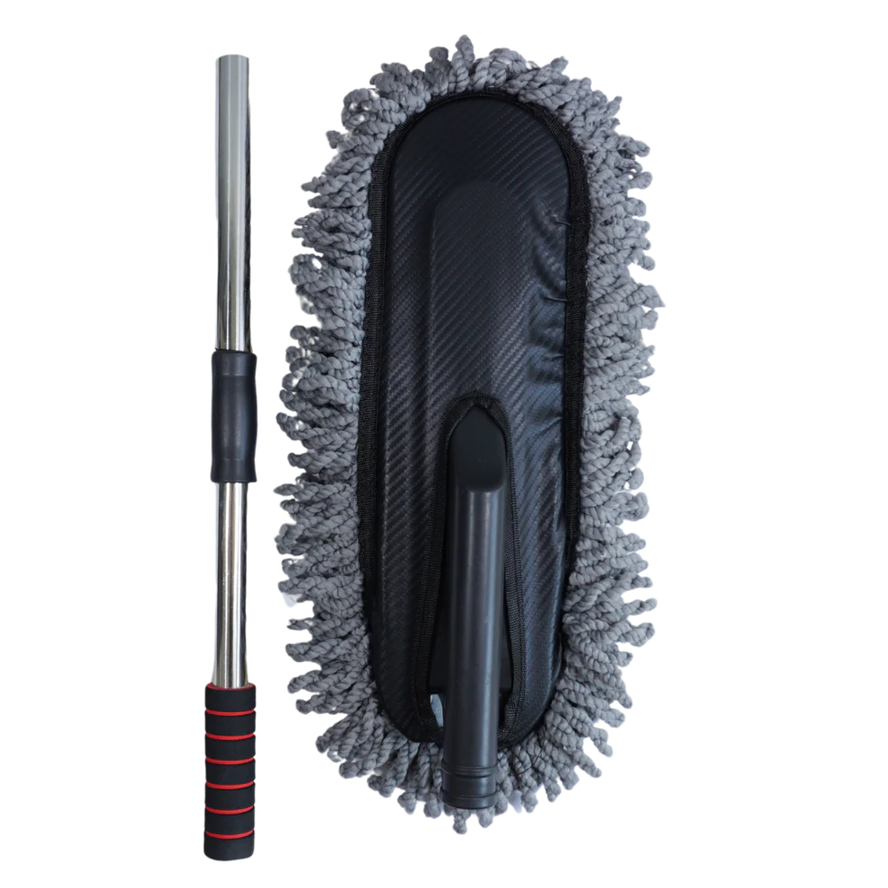 Perie pentru îndepărtarea prafului 40cm – mâner telescopic & cap interschimbabil [4]