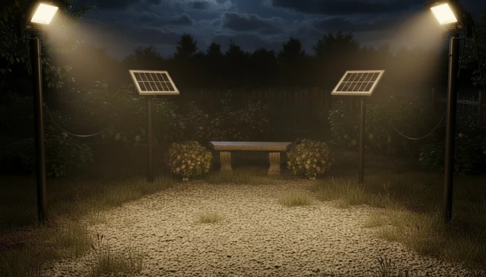 Proiector LED INNOVA 200W Cu Panou Solar si telecomanda, IP66 [7]