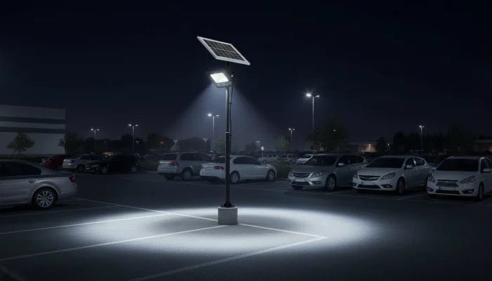 Proiector LED INNOVA 400W Cu Panou Solar si telecomanda, IP66 [8]